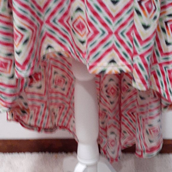 No Boundaries NOBO Junior High Low Design Spaghetti Strap Dress - Size XL 15-17 - Picture 6 of 8